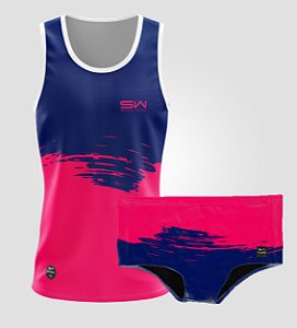 Conjunto Regata e Sunga | Pink&Blue 2.0