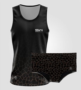 Conjunto Regata e Sunga | Masculino | Animal Print | Giraffe