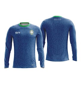 Camisa Manga Longa | Masculina | Copa 2022 | Azul
