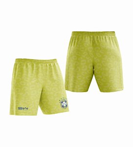 Shorts Masculino | Modelo Treino | Copa 2022 | Amarelo