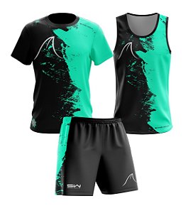 Kit Masculino | Camiseta, regata e shorts | Double Brush