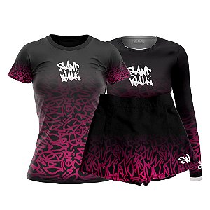 Kit Feminino | Manga Longa, Camiseta e Shorts | Rhythm of The Streets