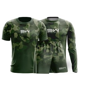 Kit Masculino | Manga Longa, camiseta e shorts | FLOREST REVIVAL