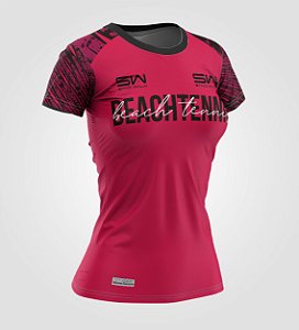 Camiseta Feminina | Beach Tennis | Coleção Revés