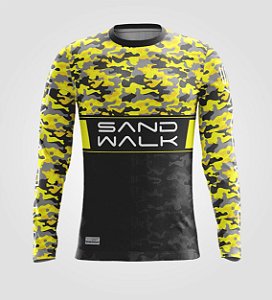 CAMISA MANGA LONGA | MASCULINA | WARRIOR YELLOW