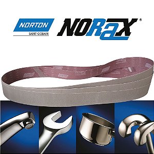 Cinta de Lixa Norax U264 Grão X22 - 100 x 910 mm - 1 Unidade