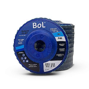DISCO FLAP 115X22 #060 BOL COSTADO PLASTICO