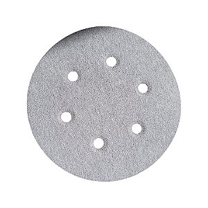 Disco de Lixa Pluma BAM18 com 6 Furos Furo Grão 100 - 152 mm