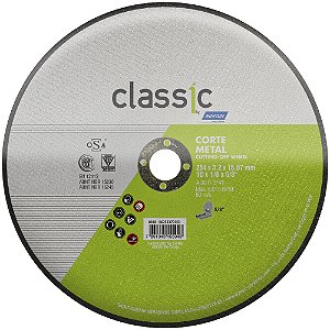 Caixa com 10 Disco de Corte Classic Basic AR302 254 x 3,2 x 15,87 mm