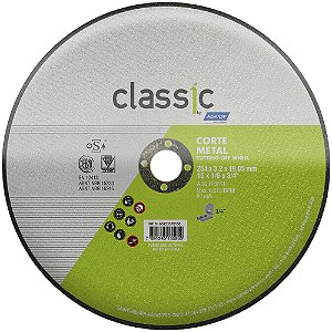 Caixa com 10 Disco de Corte Classic Basic AR302 254 x 3,2 x 19,05 mm