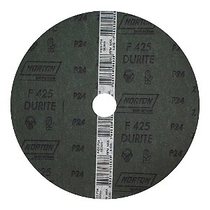 Caixa com 60 Discos de Lixa Fibra Durite F425 Grão 24 180 x 22 mm