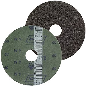 Caixa com 100 Disco de Lixa Fibra Metalite F227 Grão 60 115 x 22 mm