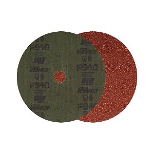 Caixa com 50 Discos de Lixa Fibra F940 Grão 36 180 x 22 mm