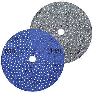 Caixa com 50 Discos de Lixa Pluma Multiair Cyclonic A975 Grão 80 152 x 18 mm