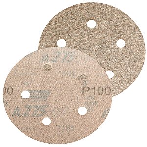 Caixa com 100 Disco de Lixa Pluma Speed-Grip A275 Grão 100 127 x 0 x 5 mm