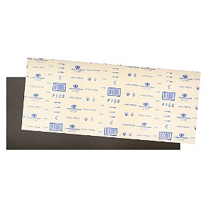 Pacote com 40 Folha de Lixa Carbopiso CAR44 Grão 100 305 x 750 mm