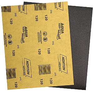 Pacote com 500 Folha de Lixa D'Água Adalox Advance T223 Grão 120 225 x 275 mm