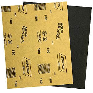 Pacote com 500 Folha de Lixa D'Água Adalox Advance T223 Grão 180 225 x 275 mm