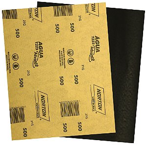 Pacote com 500 Folha de Lixa D'Água Adalox Advance T223 Grão 500 225 x 275 mm