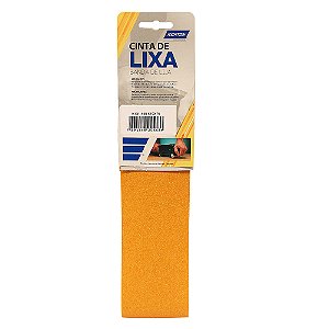 Caixa com 10 Kit Cinta de Lixa Estreita K131 Adalox Pano Grão 50 610 x 75 mm