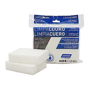 Caixa com 12 Limpa Couro NorClean 69 x 110 x 30 mm 2 Pçs