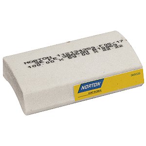 Caixa com 12 Rebolo Afiação e Retíficação Óxido de Alumínio Branco Segmentos 100 x 59 x 22,22 mm FE 38A60H B10069