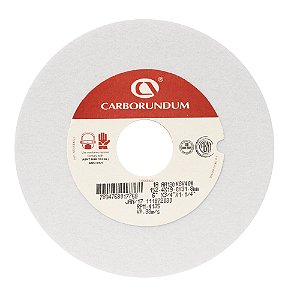 Caixa com 10 Rebolo Ferramentaria Óxido de Alumínio Branco Reto 152,4 x 19,0 x 31,75 mm 1A AA120 K8V40W