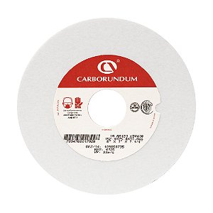 Caixa com 10 Rebolo Ferramentaria Óxido de Alumínio Branco Reto 152,4 x 25,4 x 31,75 mm 1A AA120 K8V40W