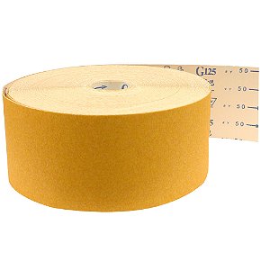 Pacote com 1 Rolo de Lixa Adalox Papel G125 Grão 50 Rolo 150 x 100 m