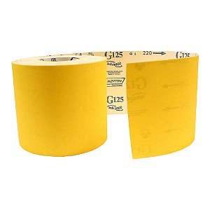 Pacote com 1 Rolo de Lixa Adalox Papel G125 Grão 220 Rolo 150 x 45 m