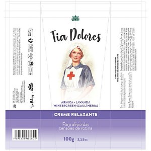 Creme Relaxante Tia Dolores - WNF - 100ml