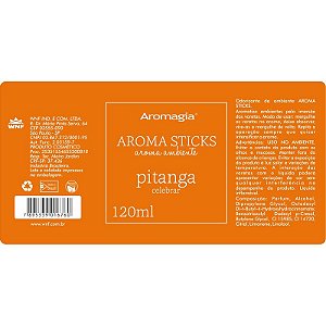Difusor por varetas Aroma Sticks Aromagia - Pitanga - 120ml