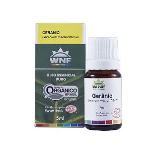 Óleo Essencial Gerânio Brasil WNF - 5ml