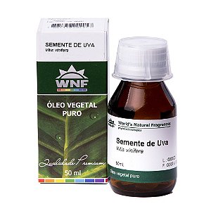 Óleo Vegetal SEMENTE DE UVA - WNF - 50ml