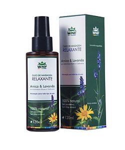 Óleo de Massagem Relaxante WNF - 120ml