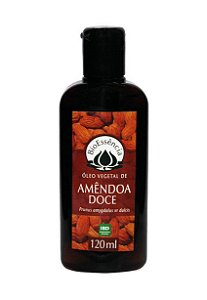 ÓLEO VEGETAL DE AMÊNDOA DOCE - BIOESSENCIA - 120ML