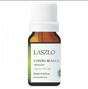 ÓLEO ESSENCIAL DE COPAÍBA BRANCA (DESTILADA) - LASZLO - 10,1ML