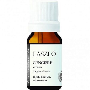 ÓLEO ESSENCIAL DE GENGIBRE GT CHINA - LASZLO - 10,1ML