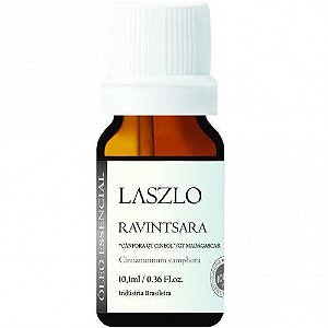 ÓLEO ESSENCIAL DE RAVINTSARA (QT CINEOL) - LASZLO - 10,1ML