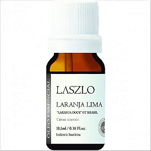 ÓLEO ESSENCIAL DE LARANJA DOCE (LIMA) - LASZLO - 10,1ML