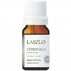 ÓLEO ESSENCIAL DE CITRONELA - LASZLO - 10,1ML