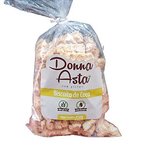 Biscoito de Coco sem Glúten Donna Asta