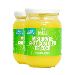 Manteiga Ghee com Óleo de Coco Benni 200g