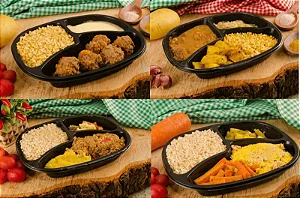 Kit 10 Refeições Saudáveis - 400g cada