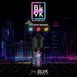 BLVK PINK SALT - ICED BERRY BANANA - 30ml