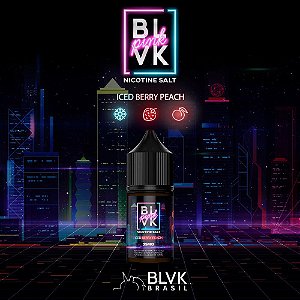 BLVK PINK SALT - ICED BERRY PEACH - 30ml