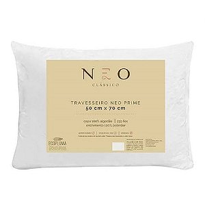 Travesseiro Neo Prime ECOPLUMA antialérgico - Camesa
