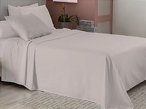 JOGO CAMA SUPER COTTON DUPLO LISO