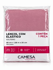 LENÇOL COM ELASTICO LISO MICROFIBRA