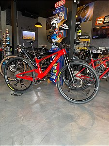 Bicicleta Scott Spark Rc Team 2022 Vermelha Com Upgrade